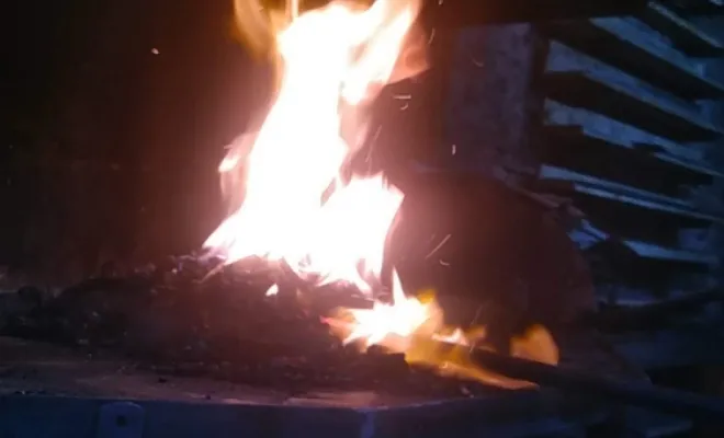 Stage de coutellerie, couteaux droit proche de Chalon-sur-Saône, Vielverge, O Feu Forgé