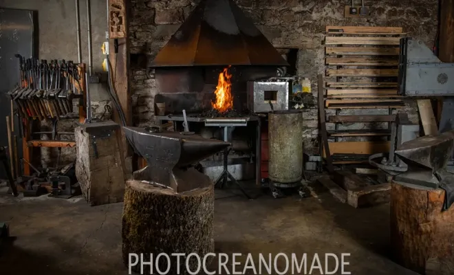 Stage de forge & coutellerie, Vielverge, O Feu Forgé