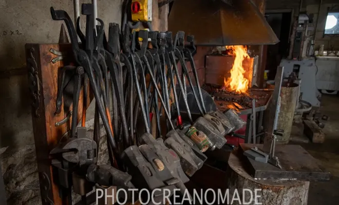 Stage de forge & coutellerie, Vielverge, O Feu Forgé